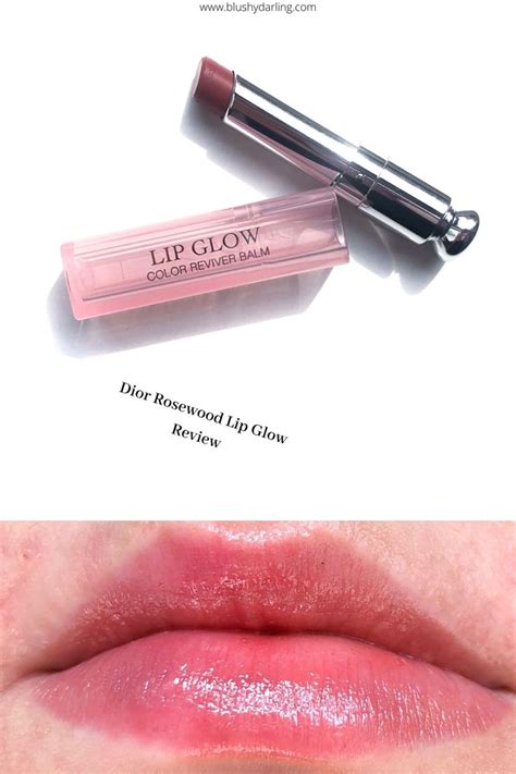 dior rosewood lip glow